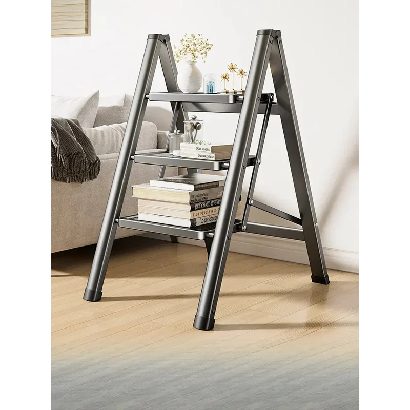 Ladders: household folding ladders, thickened three- or four-step ladders, herringbone ladders, small ladder stools