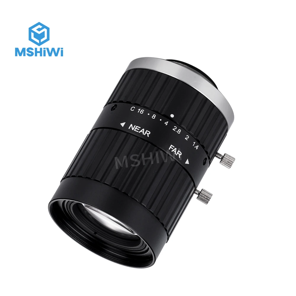 

3MP Focal Length 50mm C Mount 2/3" F1.4 Fixed Manual Iris Lens CCTV Machine Vision Lenses for ITS Camera Industrial Cameras Lens