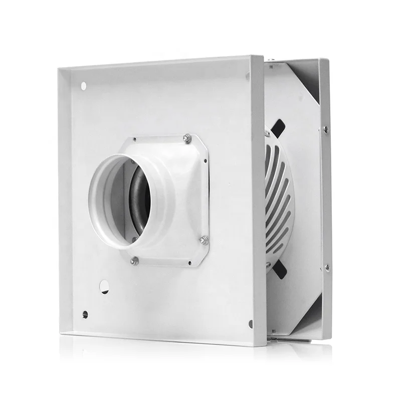 Настенный вытяжной вентилятор на крыше