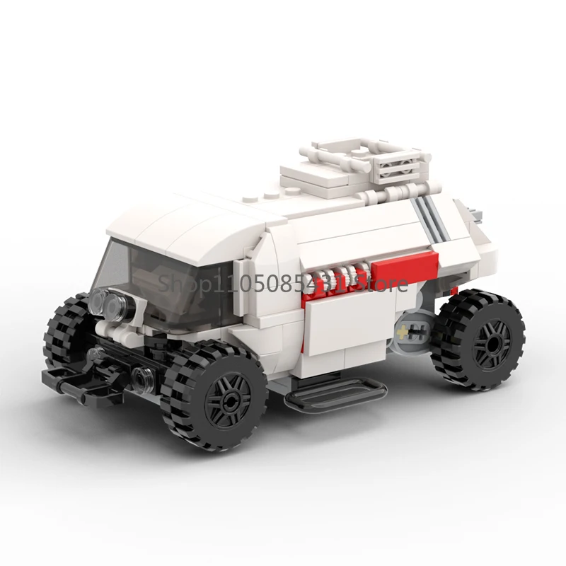 

Набор строительных блоков MOC Space Exploration Rover - модель внедорожника в стиле научной фантастики для взрослых коллекционеров