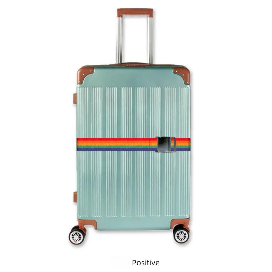 1 Stück 2M Verstellbarer Gepäckgurt Nylon-Schnallengurt Reisekoffer-Packgurt Gepäckfixiergurt Campingtaschen-Zubehör – Detail 6