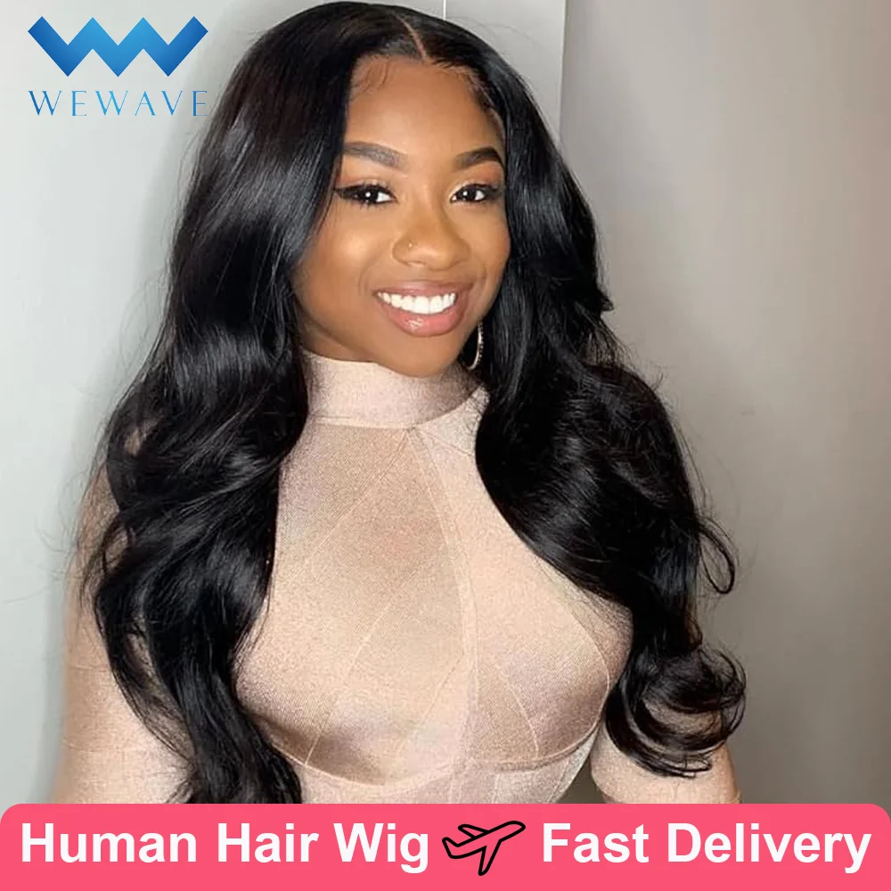 30 inch Body Wave Lace Front Wigs 13x6 Lace Frontal Wigs 180 Density 13x4 Lace Front Wig Pre Plucked Natural Human Hair Wig