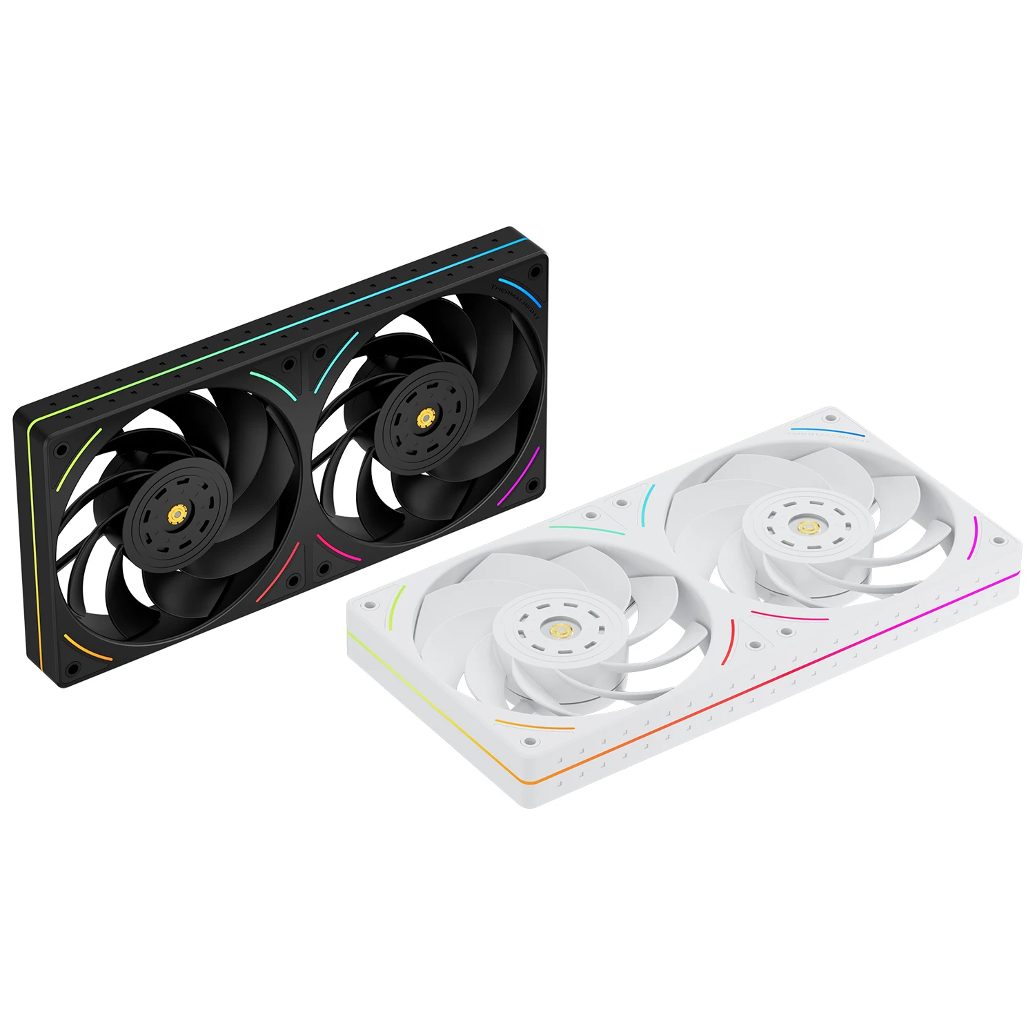 مروحة هيكل الكمبيوتر، 2 في Thermalright TL-UB24R 1 ARGB عالية الأداء/تقليل الضوضاء LCP/2150 دورة في الدقيقة/مروحة تبريد وحدة المعالجة المركزية