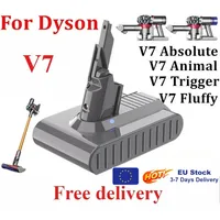 12800mah 21.6V Replacement Battery for Dyson V7/SV11 Motorhead Pro V7 Trigger V7 Animal V7  Handheld Vacuum Cleaner 18650.00