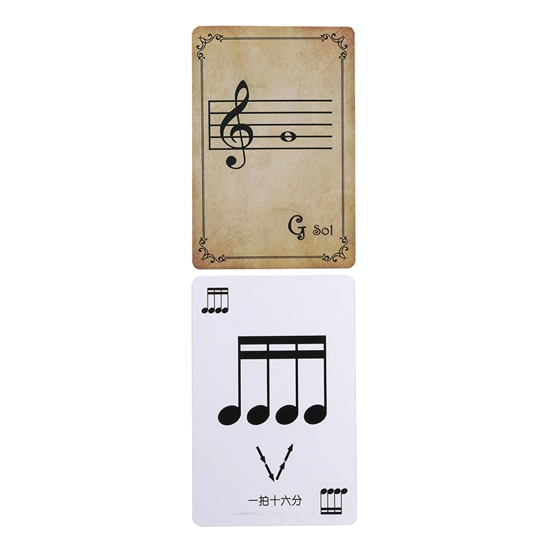 Rhythm Poker Cards Rhythm Cards Note Cards Note Poker Rhythm Game Cards Rhythm Solitaire