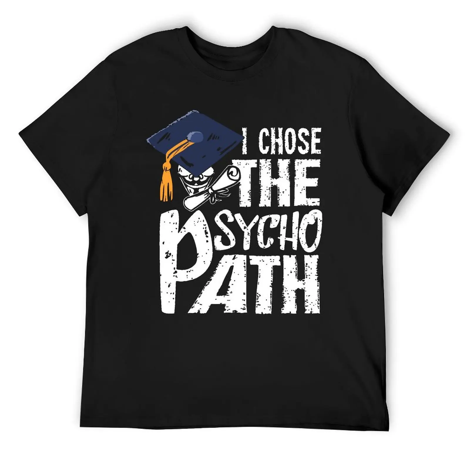 Teachers' Day Funny Psychology Graduation Gift For A Unisex Jer T-shirt Crewneck Motion  Cool T-shirts Hot Sale Aactivity Compet