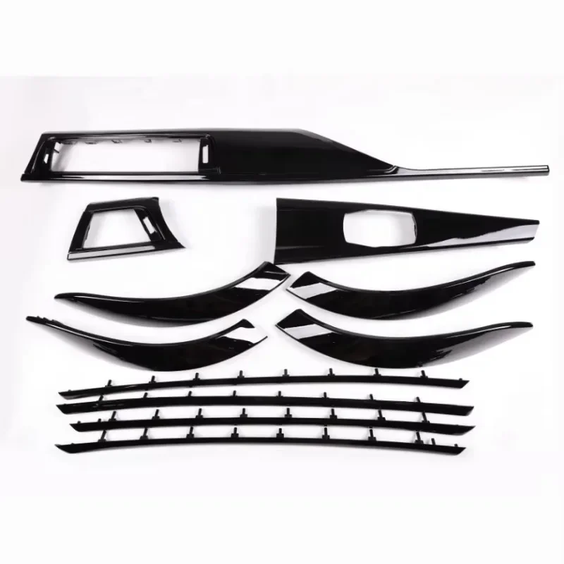 

Shiny Glossy Black BMW F30 F32 F36 F80 F82 Decorative Dashboard Trim Interior Accessories