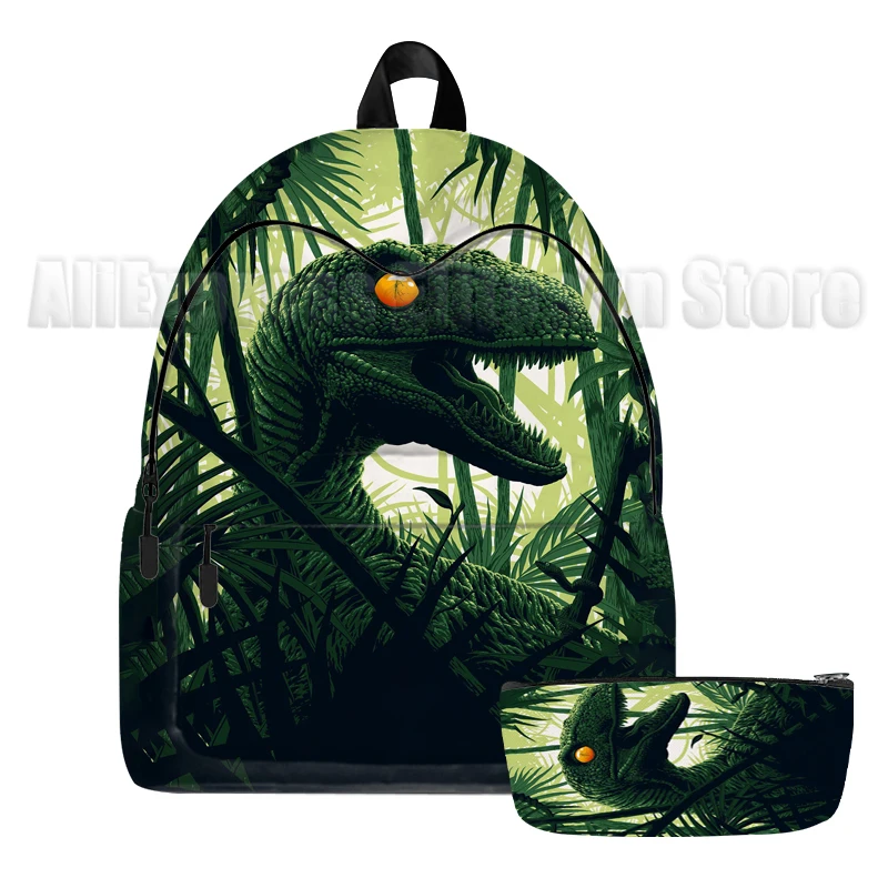 Dinosaur 3D Print Backpacks 16 Inch Kawaii Kids Children Small Bookbag Animals Dragon Laptop Travel Men Women Sport Mochila