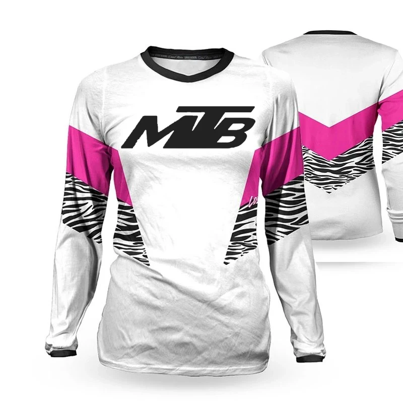 

2025new WOMEN Downhill Jerseys Mountain Bike MTB Shirts Offroad DH Motorcycle Jersey Motocross Sportwear Clothing Bike