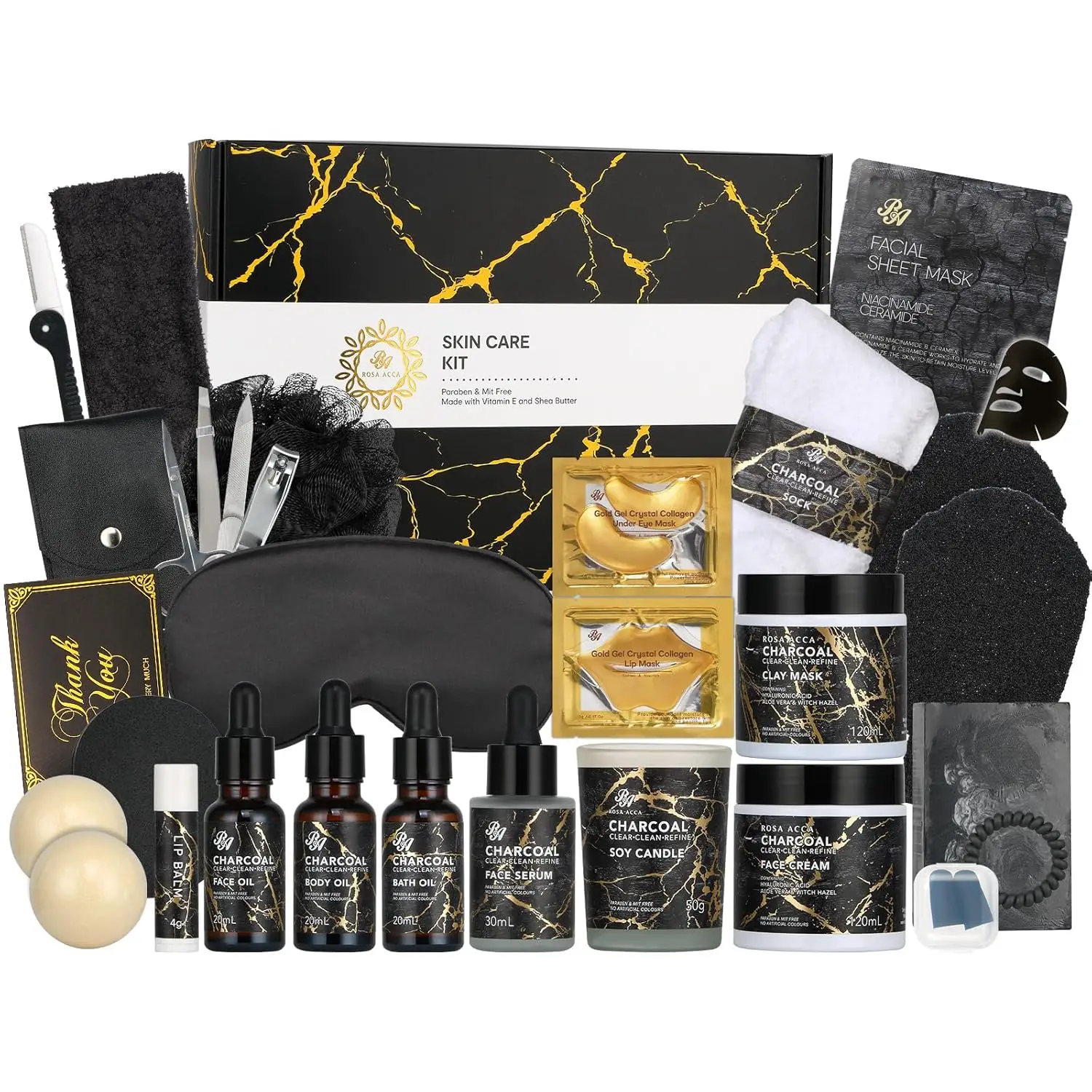 

Набор из 30 подарков ко Дню святого Валентина для мужчин и женщин: набор для ухода за кожей, комплект для тела и лица, крем для лица, средства для ванны