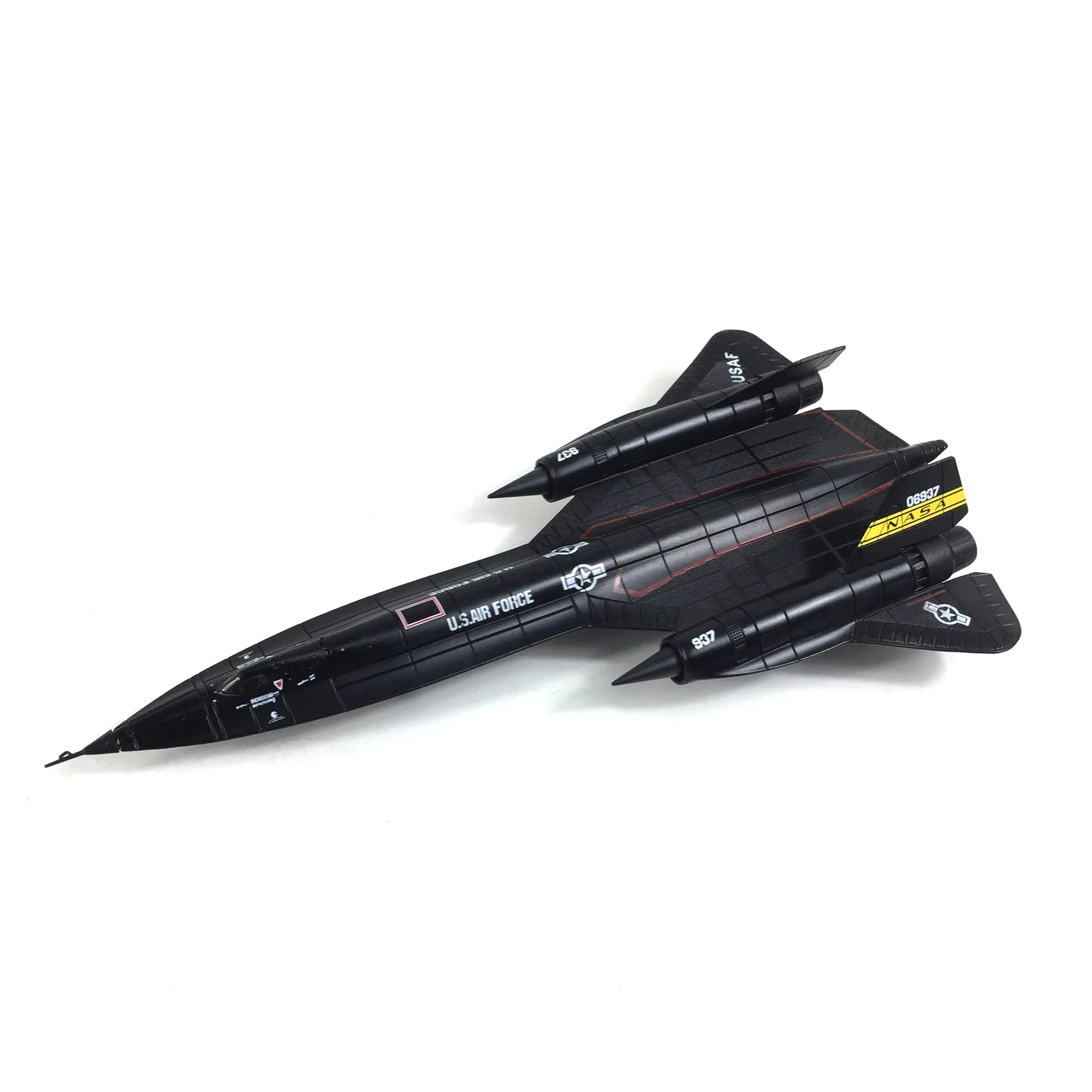 Diecast Alloy 1/144 Scale American SR71 SR-71 SR-71A Blackbird Strategic Reconnaissance Aircraft Model Adult Collectible - view 3
