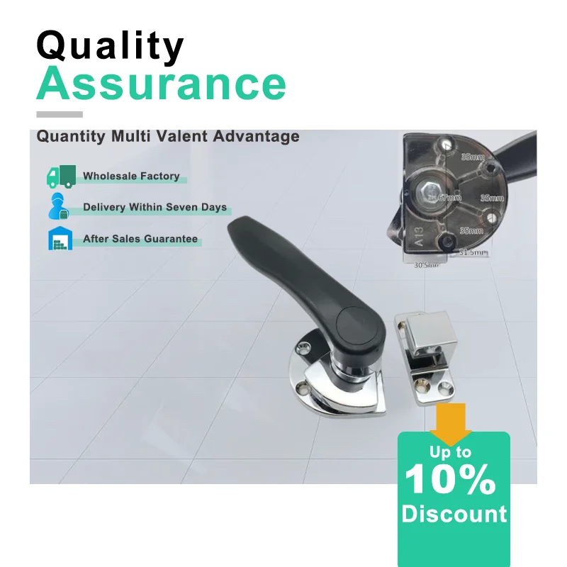 

304 Stainless Steel Black Heavy-Duty Handle For Steaming Cabinet Oven Steaming Rice Cabinet Door Accessories Chassis