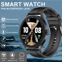 New ECG Monitor Smart Watch 2025 HD Bluetooth Call Heart Rate Sleep Monitor Blood Oxygen GPS Motion Sports Waterproof Smartwatch
