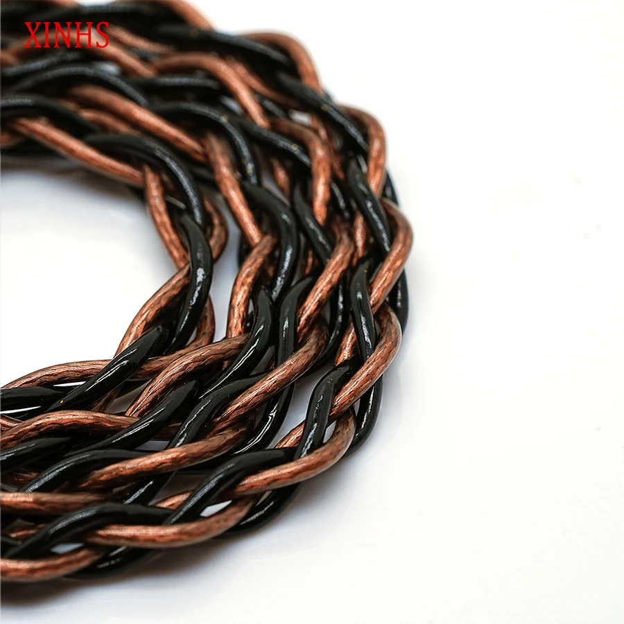 XINHS Neues Flaggschiff P12 4-Core Night Trail Furukawa Kupfer HIFI Kopfhörer-Upgrade-Kabel, Hochreines 6N OCC, Geeignet für MMCX/0. – Detail 4