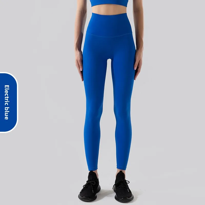 

Новые брюки для йоги Cloud без смущения, высокая талия, подтяжка живота, бедер, карманы, персиковые спортивные леггинсы на бедрах