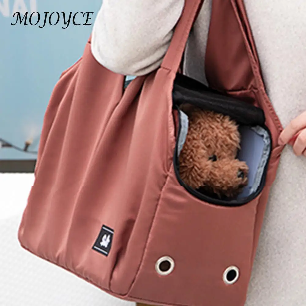 Pet Bag Portable Dog Cat Carrier Bag Pet Puppy Travel Bags Breathable Mesh Small Dog Cat Carrier Outgoing Pets Handbag