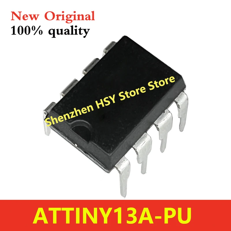(5piece)100% New ATTINY13A-PU ATTINY13A PU DIP-8 Chipset
