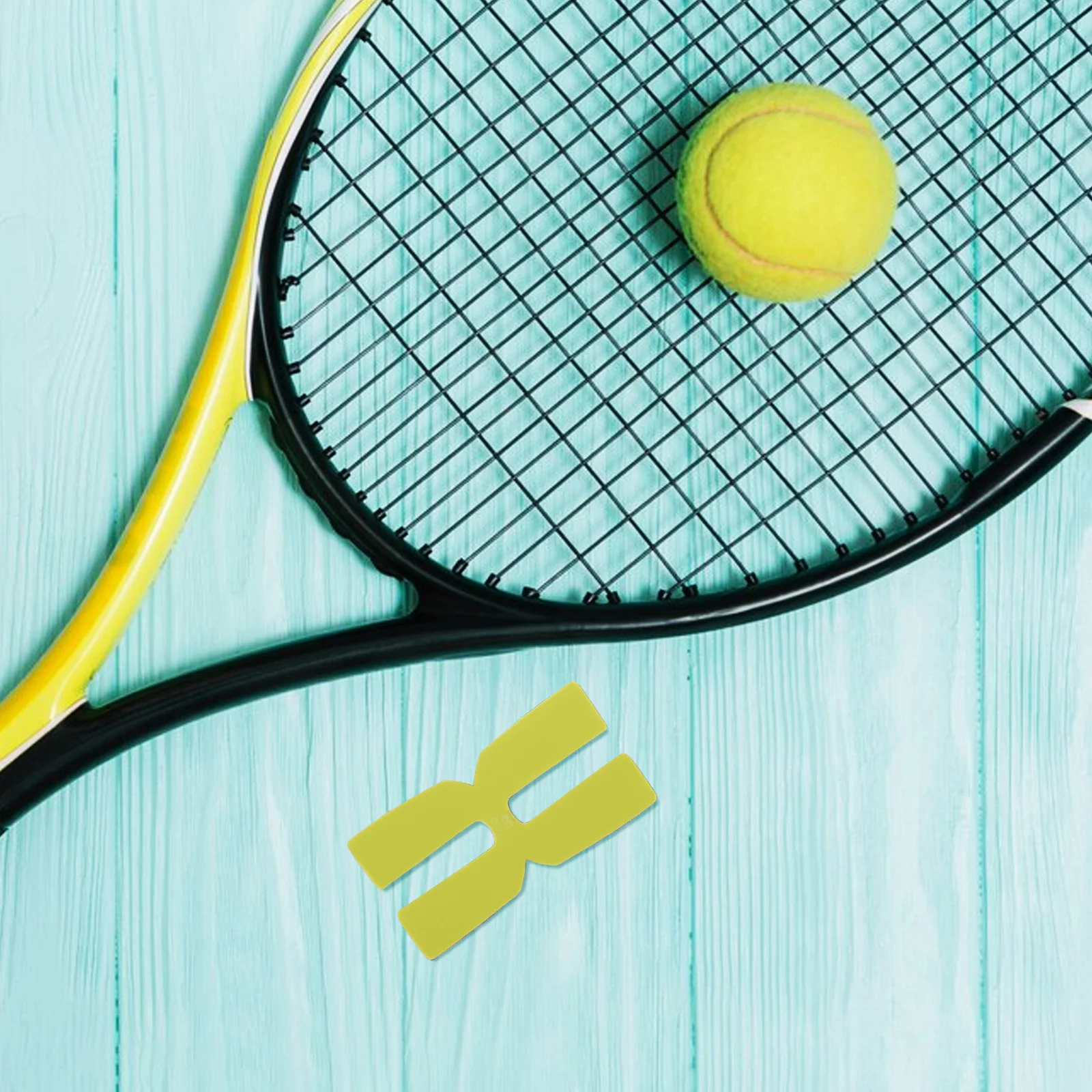 

H Shaped Weighted Pad Silicone Balance Pad For Tennis Racket Adjustable Stability Accessory Supplies