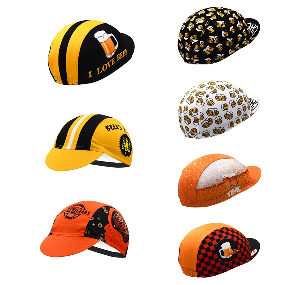 Classic Men's Beer Cycling Cap Retro Summer Road MTB Bicycle Hat