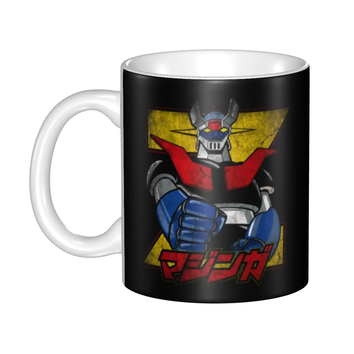 Personalized Goldorak Grendizer Mug DIY Anime UFO Robot Goldrake Ceramic Tea Milk Coffee Cup