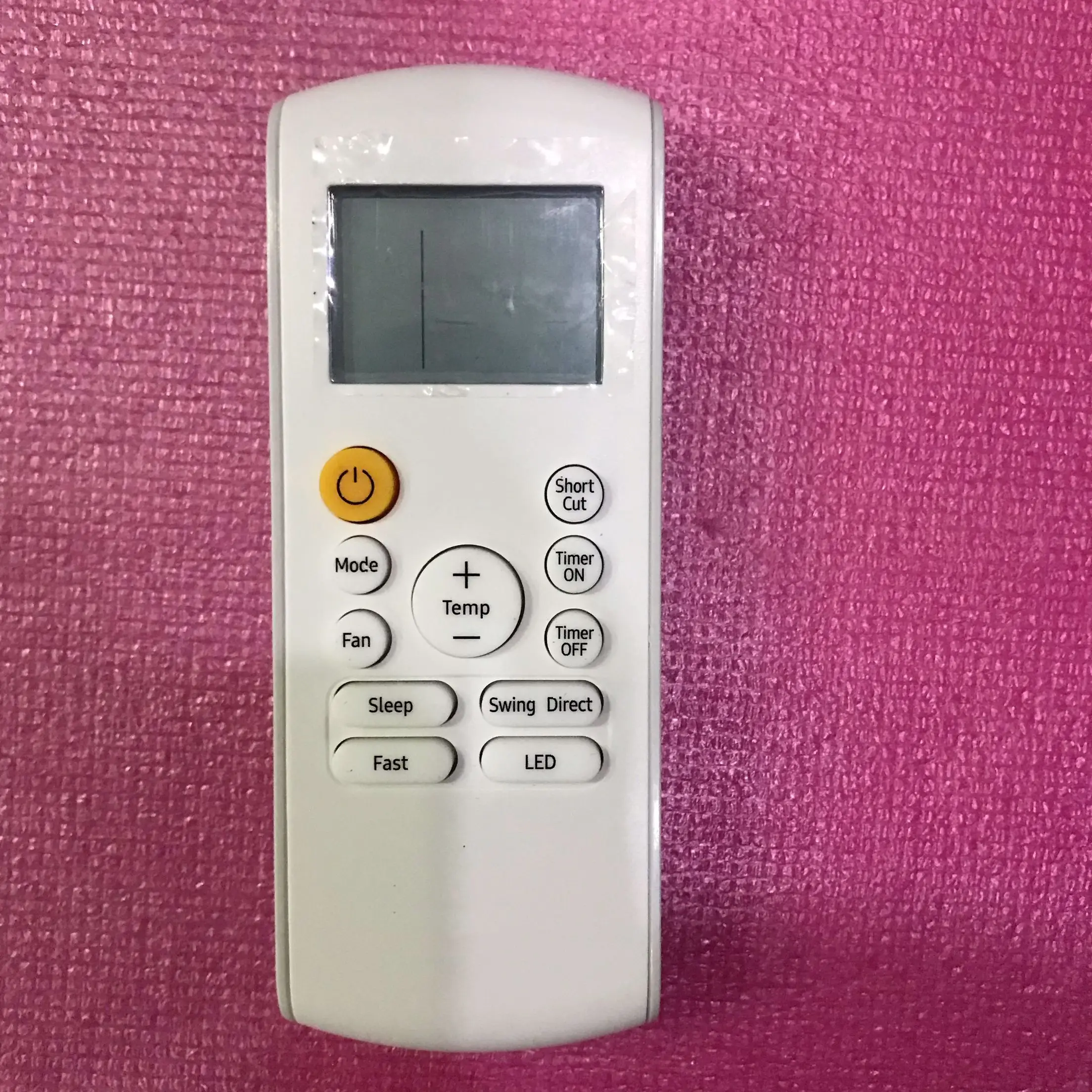 Brand new original RG57B/BGE air conditioner remote control for Samsung air conditioner cabinet and wall mounted remote control
