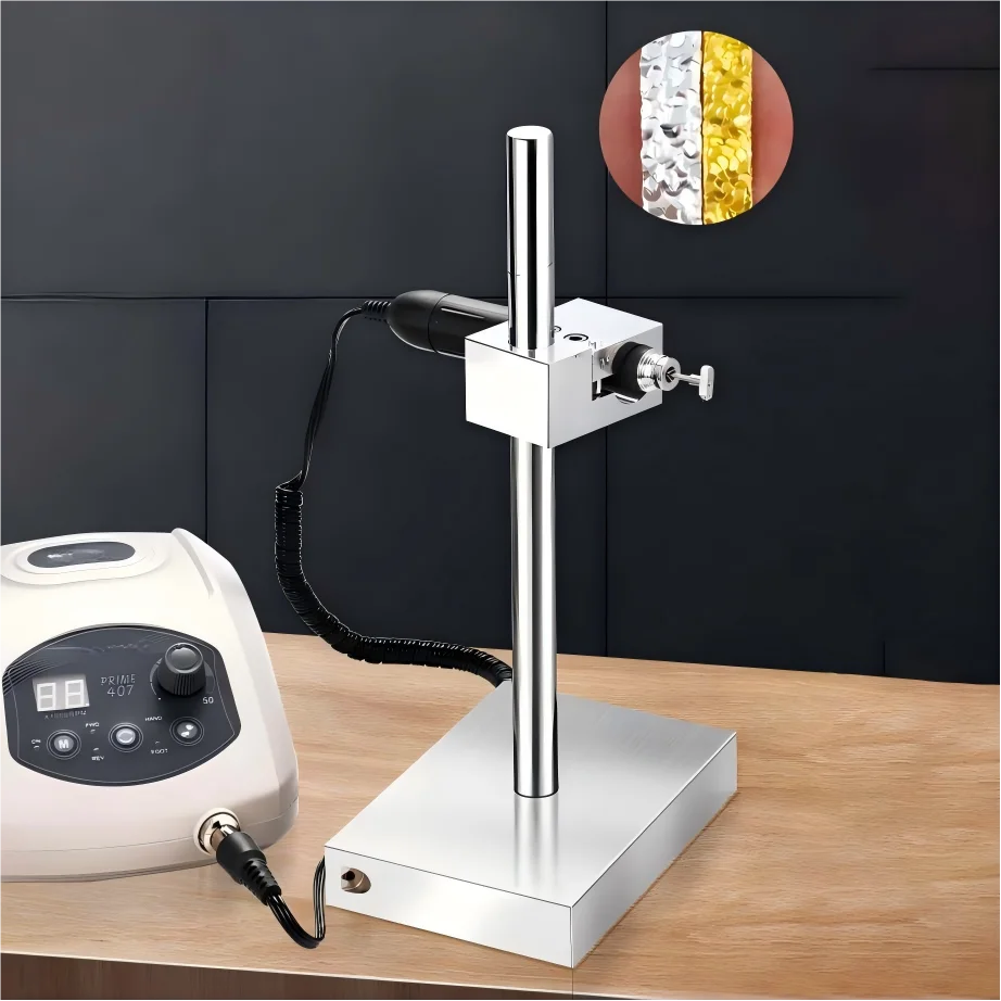 Powerful ostrich flywheel tool holder engraving machine, used for gold bracelet flower engraving and thread engraving