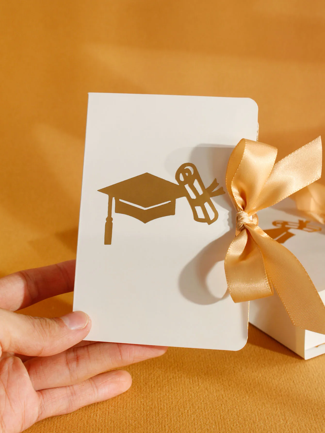 تخرج سعيد، قبعة التخرج، ختم ساخن، علبة حلوى للكتاب، شوكولاتة حلوى معبأة بشكل رائع، تخرج العطلات حصريًا #2