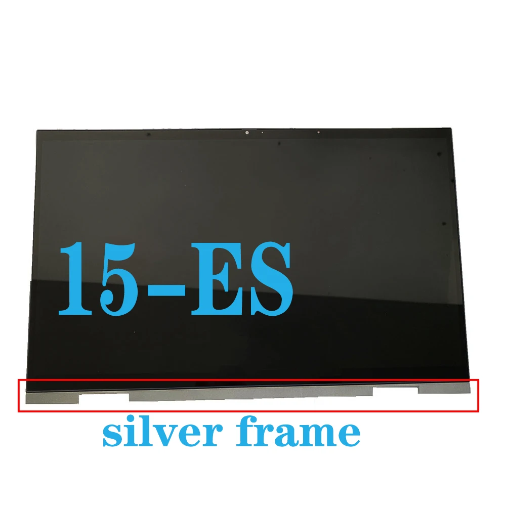 15.6'' IPS LCD For HP ENVY x360 15-es 15-es0755ng FHD 1080P LCD Display Touch screen Digitizer Assembly with Frame 15m-es 15t-es