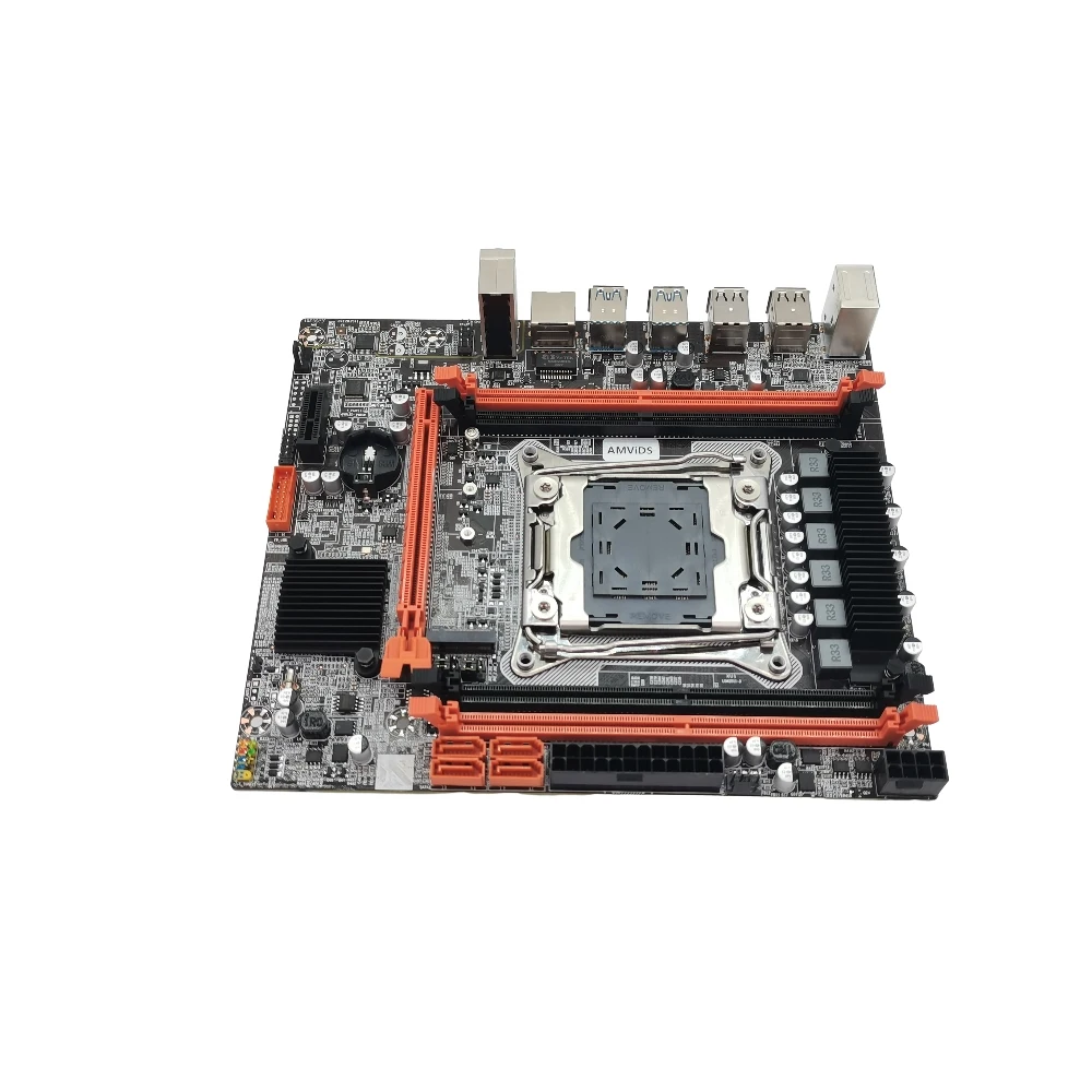 Imagem -05 - Kit Combo Amvids X99 Motherboard Xeon e5 2680 Cpu v3 16gb 2x8gb Ddr4 Memória Recc 2133mhz Conjunto Lga 20113 M.2 Nvme Sata