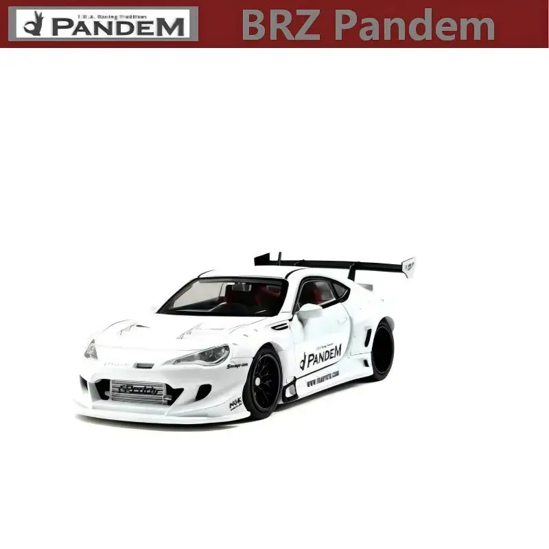 FG 1/64 BRZ Pandem Alloy Die Casting Car Model Collection Model Boy Gift  Boy Toy Christmas Gift