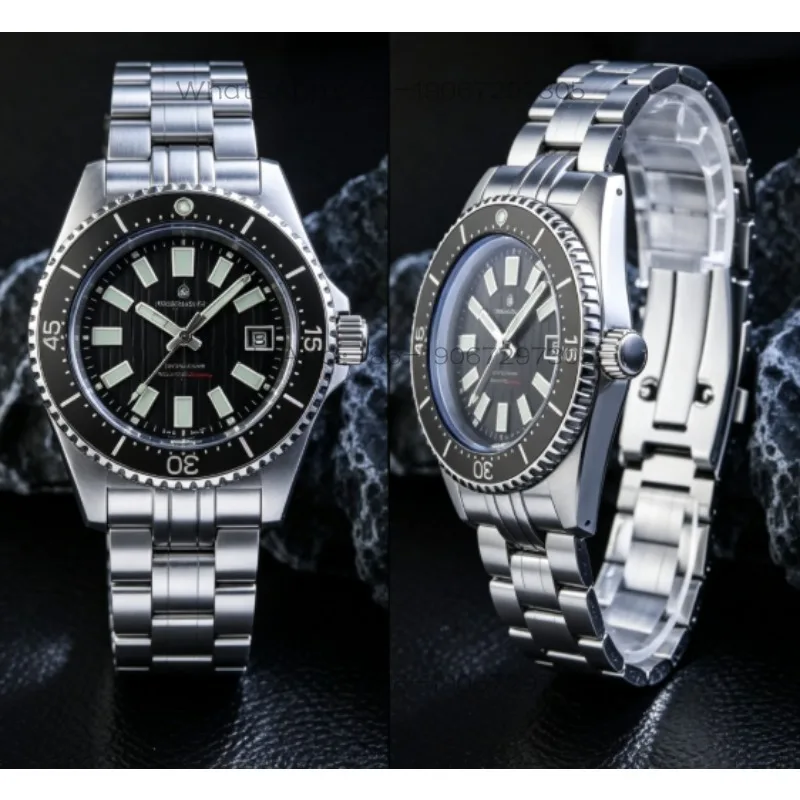 Sapphire Mirror 200m Waterproof Round Men's Watch