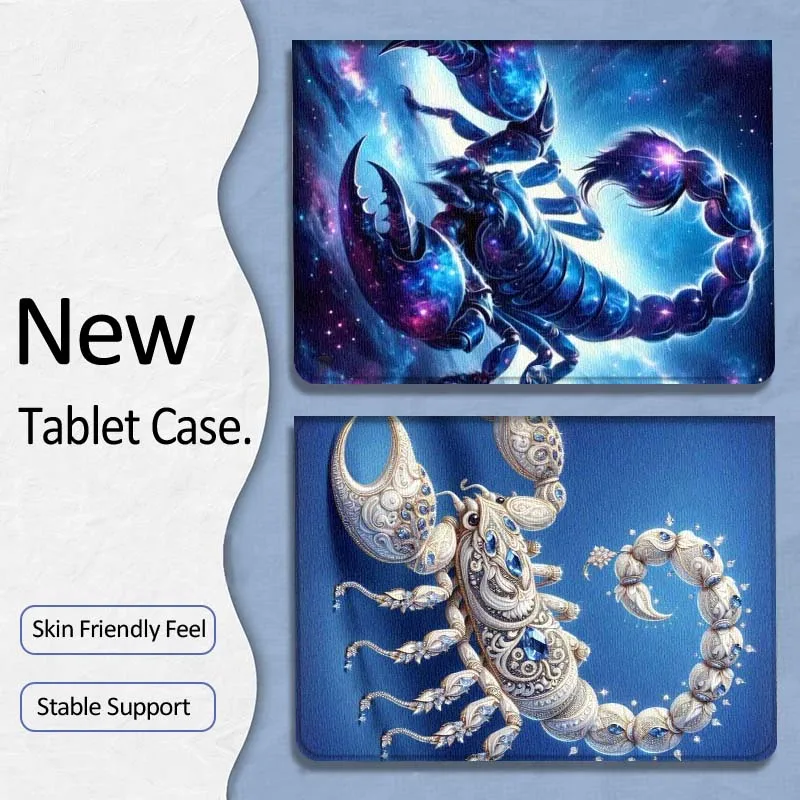 

Cool Scorpion Galaxy Shining For Samsung Galaxy Tab A7 A A8 A9 A11 S6 S11 10.1 10.4 10.5 Inch Lite PLus Soft Tablet Case Gift