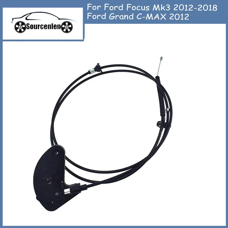 

Brand New Hood Lock Catch Latch Cable AM5116C657AG AM5116B626AB for Ford Focus Mk3 2012-2018 Ford Grand C-MAX 2012