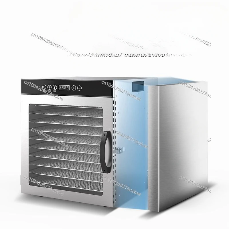 Fruit Dehydrator Foodstuff Dryer Household Fruit Vegetable Meat Pet Snack Dehydration Air Dryer Automatic Commercial Use