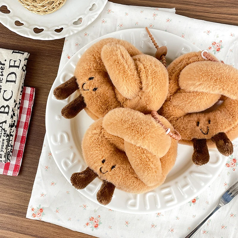 

1 шт., милый мультяшный тост, хлеб, плюшевый кулон, плюшевая сумка для щелочной воды, подвеска, украшение, креативный подарок на день рождения
