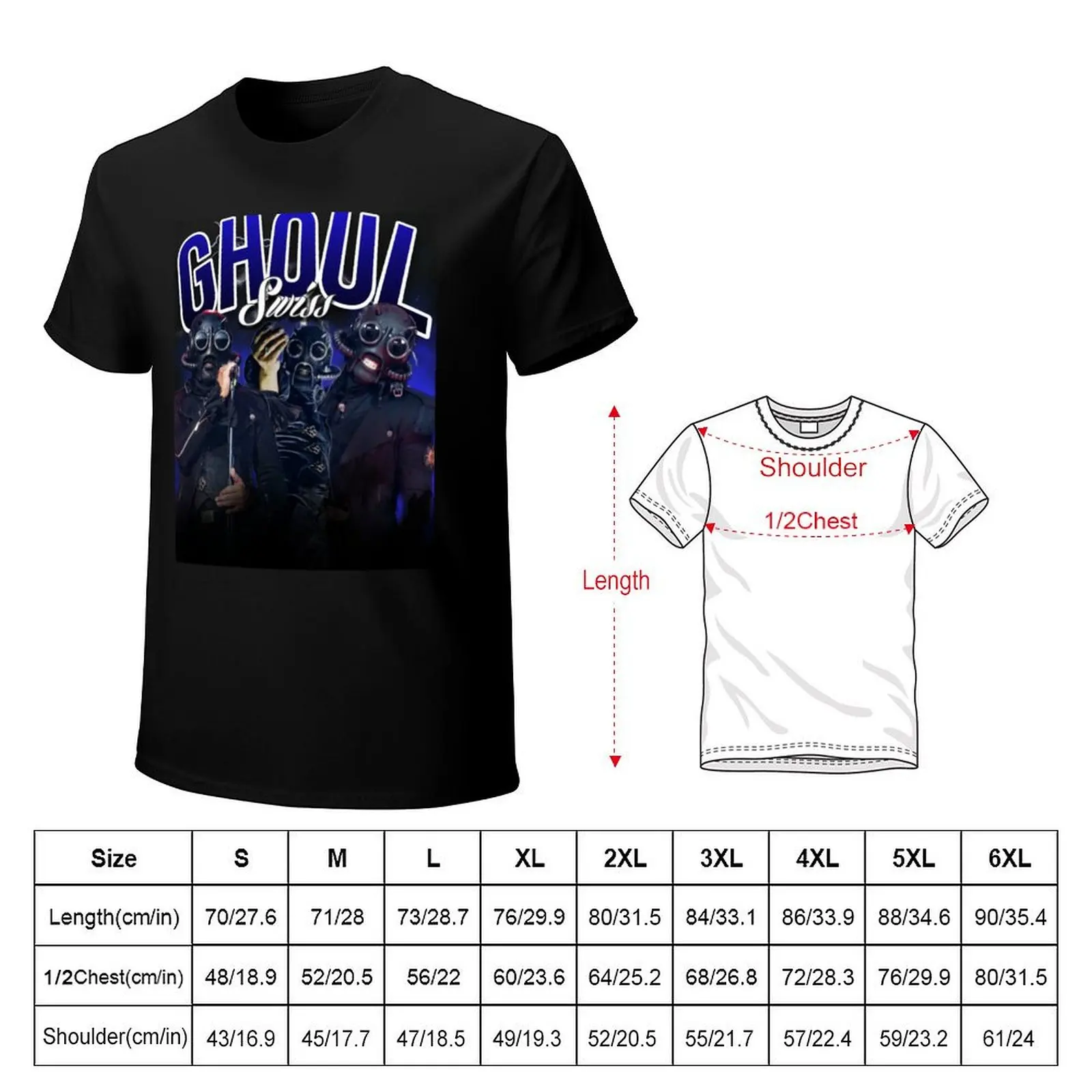 Swiss Ghoul - 90s T-Shirt Thanksgiving Day Tee Top
