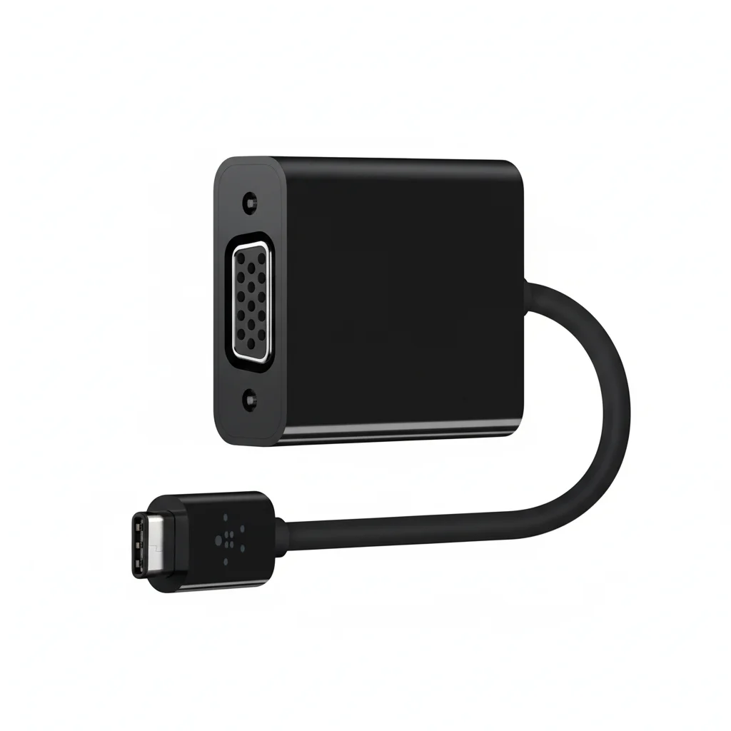 

Belkin B2B143-BLK USB-C to VGA Adapter - Black
