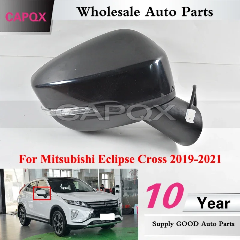 

CAPQX 5Pin Car side Rearview Mirror For Mitsubishi Eclipse Cross 2019-2021 Side Rear View Mirror Assembly