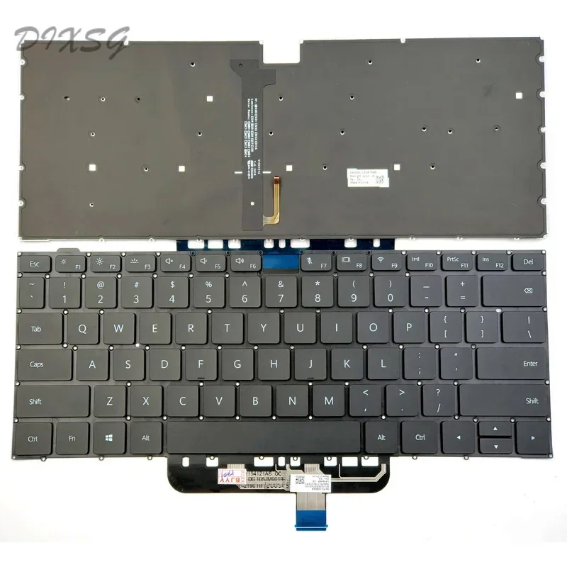 New for Huawei Matebook D 14 NbB-WAH9 NbB-WAH9P NbB-WAE9P Nbl-WAQ9R laptop keyboard US backlit