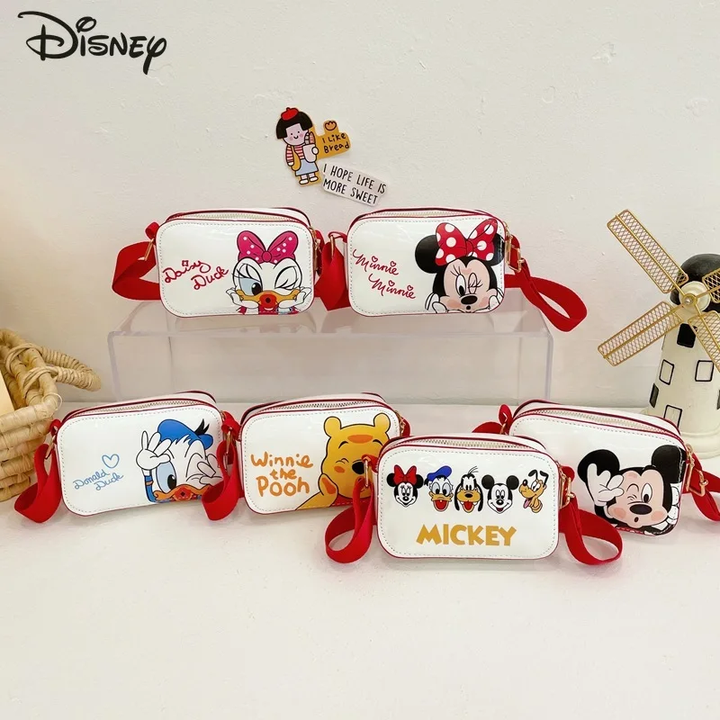 

Disney 2025 New Girl Crossbody Bag Fashion High Quality Mobile Storage Bag Cartoon Versatile Multi Functional Mini Shoulder Bag