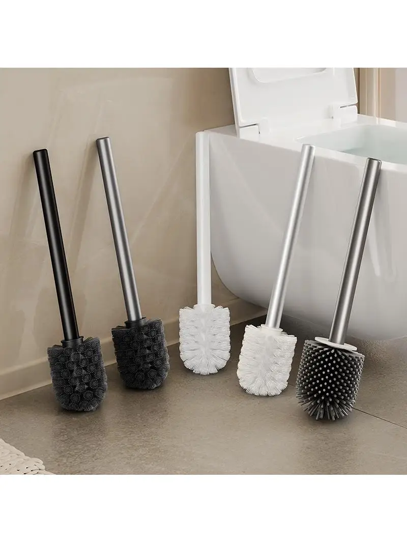 

Силиконовая головка для унитаза Bru Batoom, инструмент для чистки без мертвых углов, бытовая универсальная замена Bru для унитаза и батомы