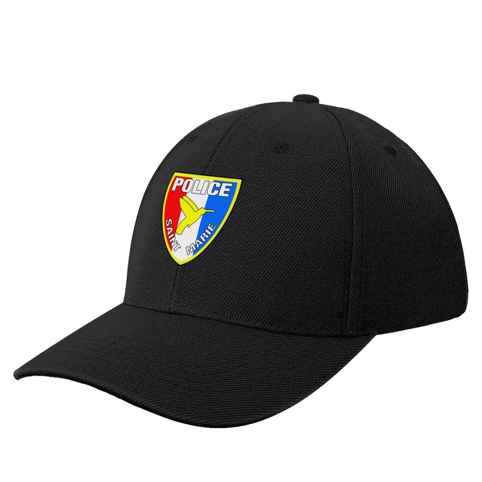 

Saint Marie Police Baseball Cap Horse Hat beach hat Vintage Women Beach Fashion Men's