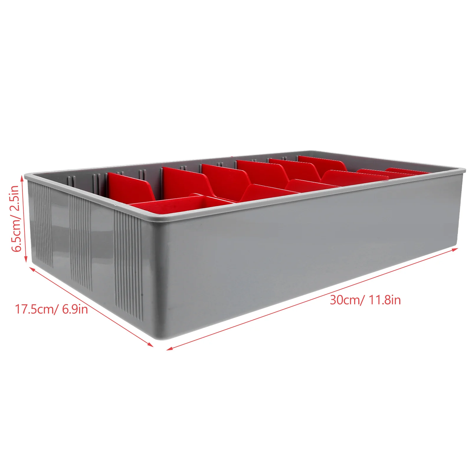 Five -grid Cashier Box Drawer Organizer Tray Register Insert For Stuffing Bank Teller Storage Box Separate Collection Boxes