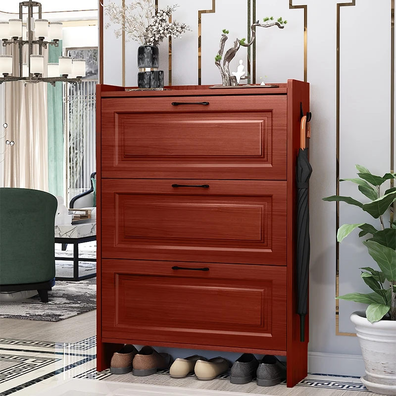 Storage Shoe Cabinets Ultra Thin Closet Shelves Wooden Sideboards Shoe Cabinets Dorm Scarpiera Salvaspazio Hallway Furniture