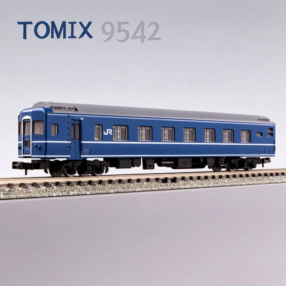 TOMIX N 1/160 Series24/25 Passenger Car 9542 9543 9544 9545  Single Unpowered Car Add on Coach for Diorama Layout Decoration