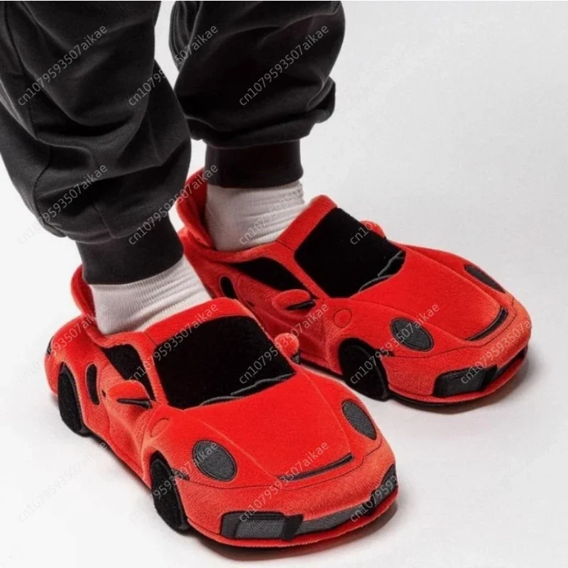 Porsche plush slippers Racing plush slippers toy for BMW Porsche Racing