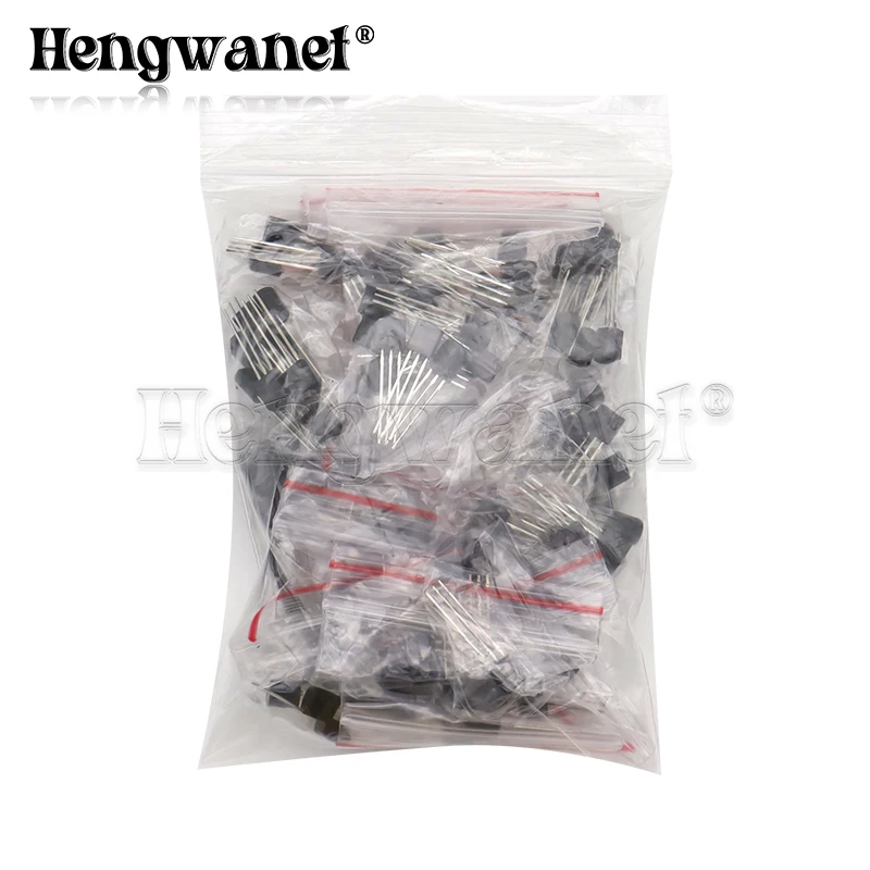 Transistor Assorted Kit TO-92 18kinds*10pcs=180pcs 2N2222 S9013 S9014 S9015 S9018 S8050 S8550 2N5551 2N5401 2N3904 2N3906 C1815