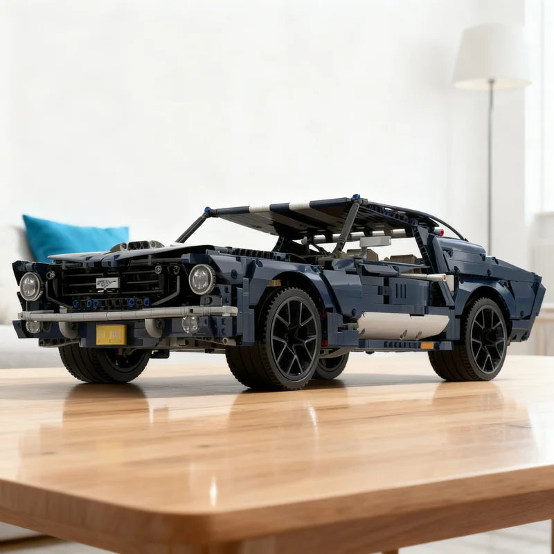 

2962pcs MOC Mustangesd Technical Model Building Blocks DIY Gift Creative Collectible Display Decor Premium Adult Kids Desk Home