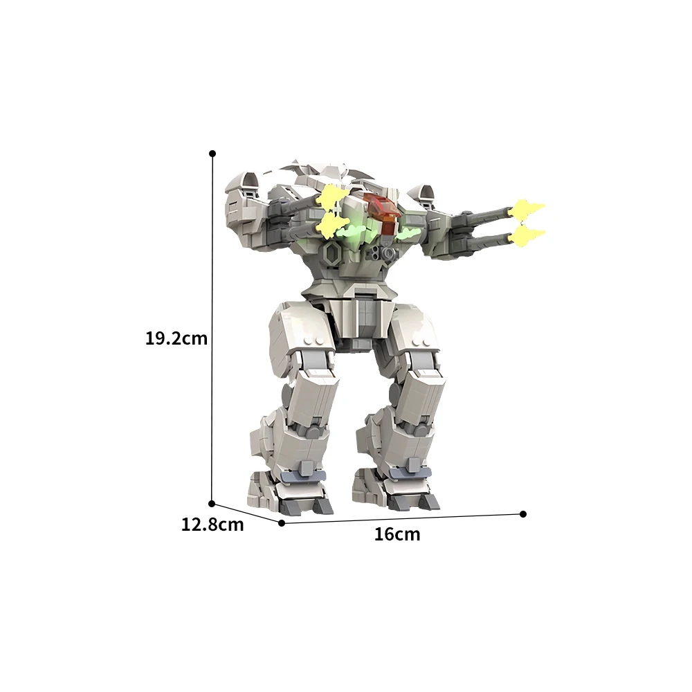 MOC Rifleman Battletech Building Blocks Kit Space Movie Figure Design Crea Block tive  Educational Toys For Kid Birthday Gift