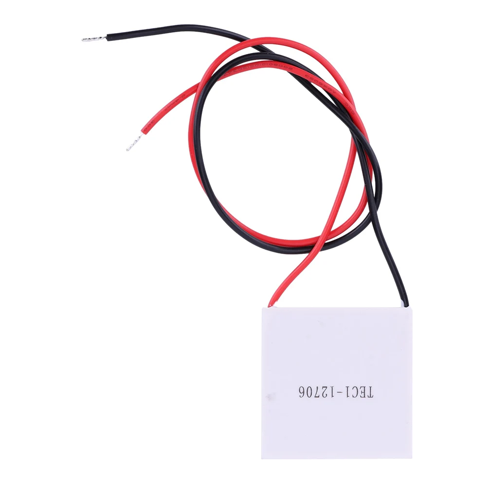 TEC1-12706 Thermoelectric Cooler Peltier 12V 5.8A Cooling Peltier Plate Module 40x40MM for Cooling for Power Generation